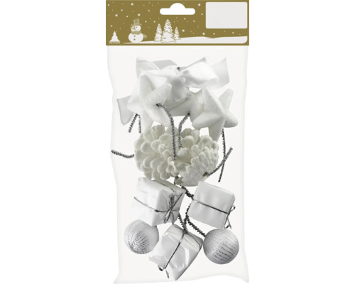Emballage de décorations de Noël de différentes formes