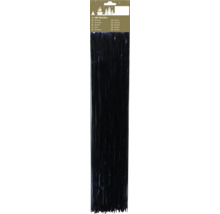 Guirlande brillante noire, 300 bandes