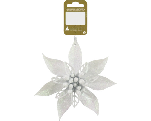 Weihnachtsstern als Weihnachtsbaumschmuck