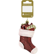 Christbaumschmuck Strumpf zum Aufhängen