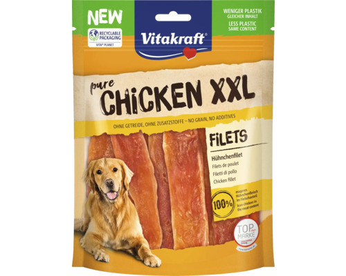 En-cas pour chiens Vitakraft Chicken filets de poulet XXL