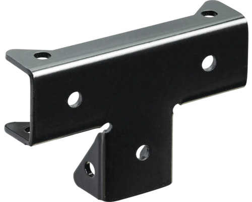 T-förmiger Möbelverbinder mit Befestigungslöchern