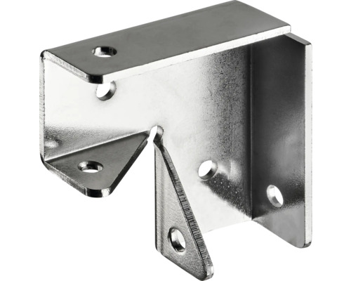 Winkeleisen aus Metall mit Löchern zur Befestigung