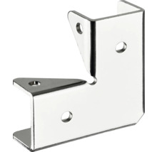 Winkelverbinder aus Metall mit Befestigungslöchern