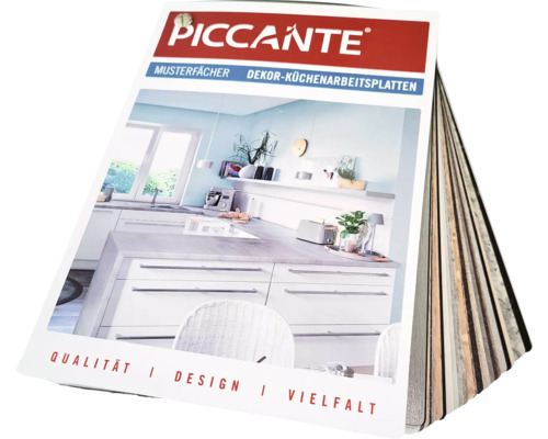 Échantillon de prêt PICCANTE plans de travail de cuisine surfaces décoratives I