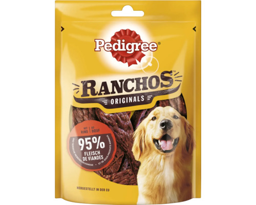 En-cas pour chiens Pedigree Ranchos boeuf 70 g Pedigree Ranchos Originals friandise pour chien au bœuf