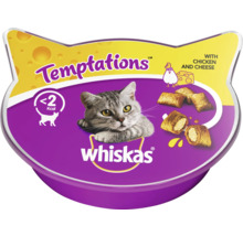 Whiskas Temptations Katzensnack mit Huhn und Käse
