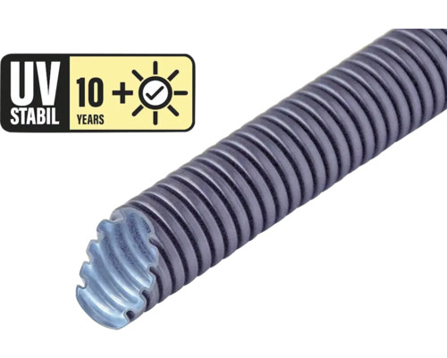 Conduit spiralé stable aux UV M25 750 N 50 m