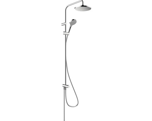 Colonne de douche avec inverseur hansgrohe VERNIS BLEND Showerpipe 200 1jet Reno chrome 26272000