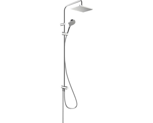 Colonne de douche avec inverseur hansgrohe VERNIS SHAPE Showerpipe 230 1jet Reno chrome 26282000