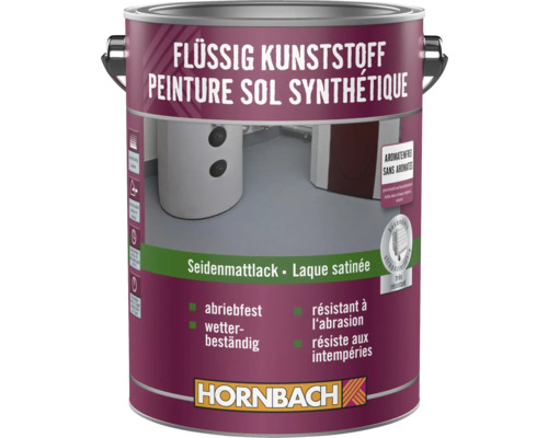 Résine synthétique liquide HORNBACH RAL 7016 gris anthracite 2,5 l