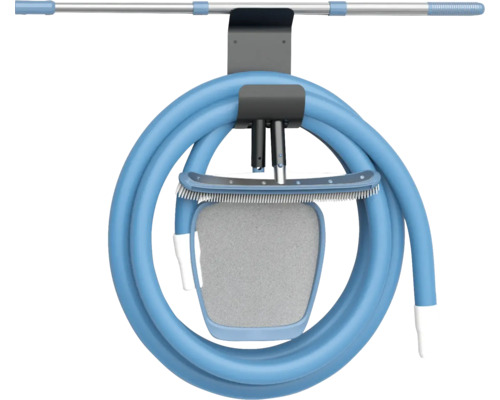 Poolreinigungsset mit Teleskopstiel, Bürste und Schlauch zur Poolpflege