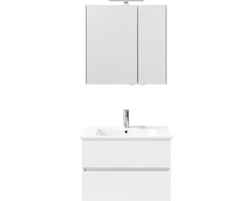 Ensemble de meubles de salle de bains pelipal Cavallino 75 cm blanc 3 pièces SET-158-061