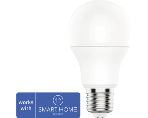 FLAIR Viyu LED Lampe dimmbar A60 E27/8,5W(60W) 806 lm 1800-6500 K + RGBW Farbwechsel - Kompatibel mit SMART HOME by hornbach