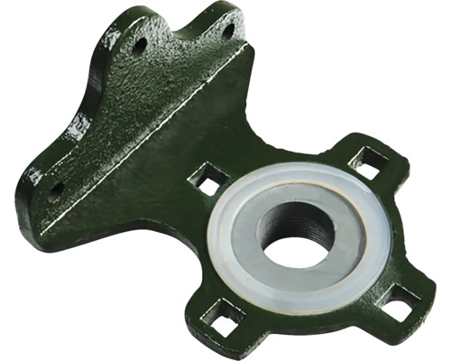 Stützfuß aus Metall mit Dichtung