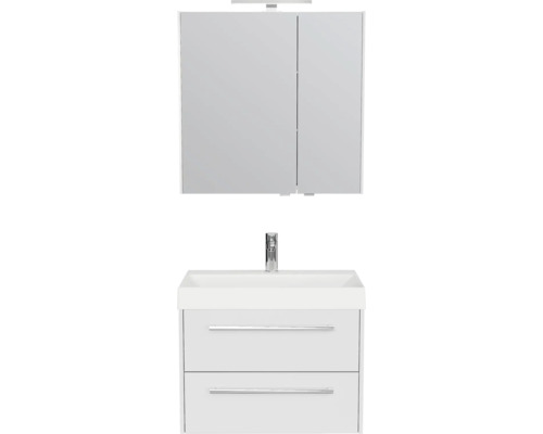 Ensemble de meubles de salle de bains pelipal Milano 70 cm blanc 3 pièces SET-138-019