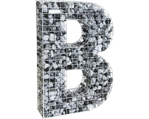 Gitterform bellissa Buchstabengabione B 66,5 x 21 x 100 cm