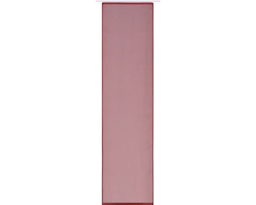 Fächenvorhang Basic rot 60x245 cm