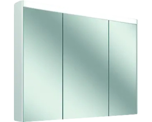 Armoire de toilette Schneider OBJECT LINE COMFORT 4000K LxHxP 99,5x74,2x12 cm blanc