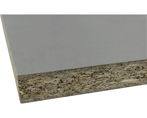 Panneau de particules avec revêtement