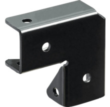 Winkelverbinder aus Metall mit Befestigungslöchern