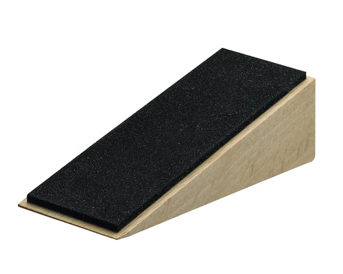 Cale en bois avec surface antidérapante