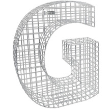Forme de grille bellissa gabion lettre G 77,5 x 21 x 100 cm