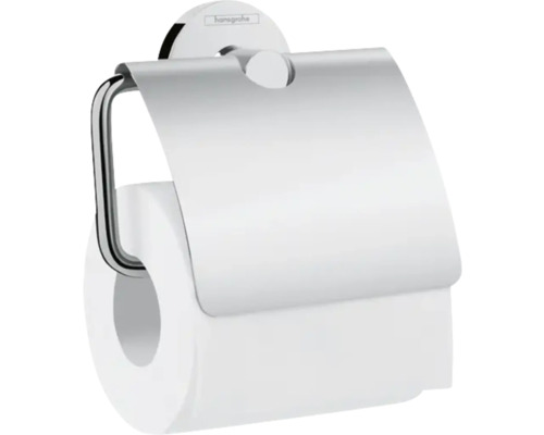 Papierrollenhalter mit Deckel hansgrohe Logis Universal chrom glänzend 41723000