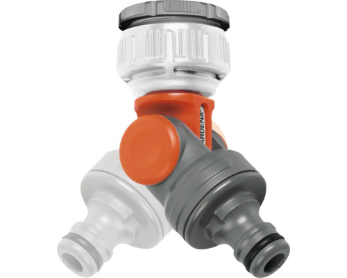 Gardena Wasserverteiler mit zwei Ausgängen für den Garten