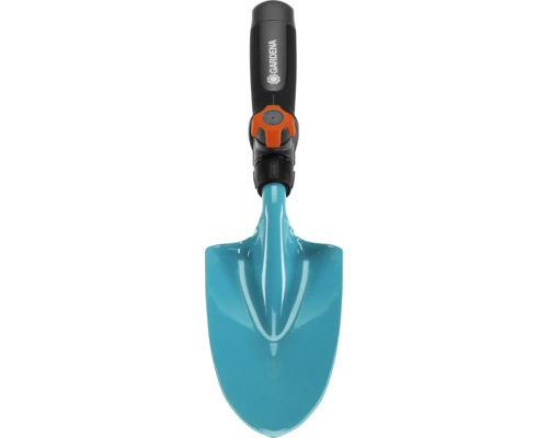 Gartenschaufel mit Griff und Verstellmechanismus