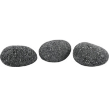 Drei Bimssteine für die Fußpflege