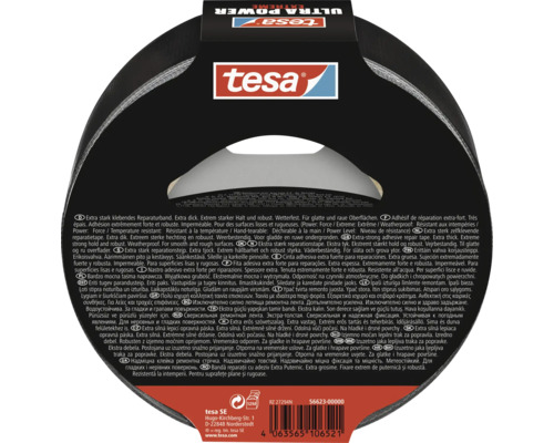 tesa Ultra Power Extreme Klebeband schwarz 50 mm x 25 m - HORNBACH