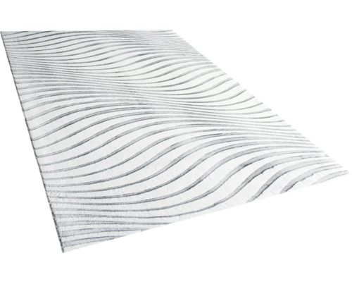 Teppich mit gewelltem Streifenmuster