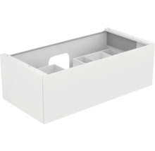 Weißer Waschtischunterschrank mit Stauraum