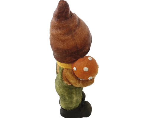 Gartenzwerg mit Pilz
