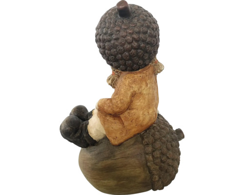 Dekorative Eichhörnchenfigur aus Kunststein für den Innenbereich
