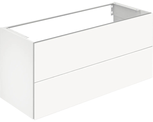 Meuble sous lavabo KEUCO X-Line 120x60.5x49 cm blanc