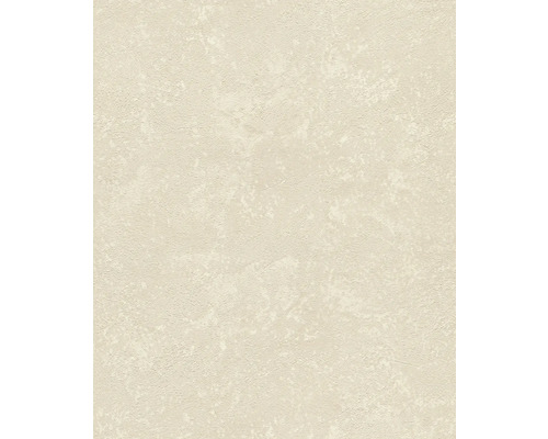 Papier peint intissé 315110 Factory V uni beige clair Papier peint structuré beige pour intérieur