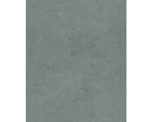 Papier peint intissé 315172 Factory V uni vert Papier peint gris aspect béton pour la décoration murale