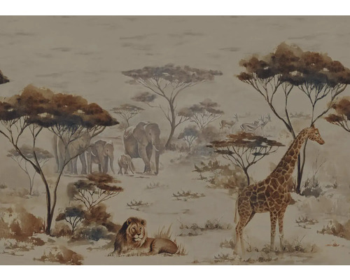 Papier peint panoramique intissé 363692 African Queen III naturel marron 7 pces 371 x 265 cm