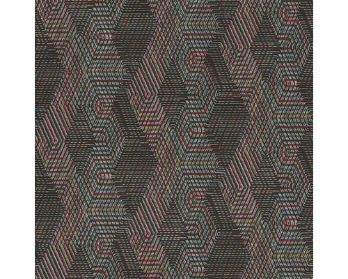 Papier peint intissé 751925 African Queen III Ethno rouge Papier peint textile à motif géométrique