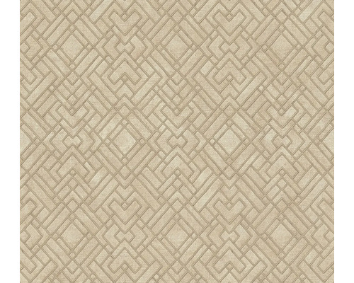 Papier peint intissé 38828-3 Metropolitan Stories 3 géométrique beige