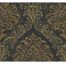 Vliestapete 39112-3 Metropolitan Stories 3 ornament schwarz gold