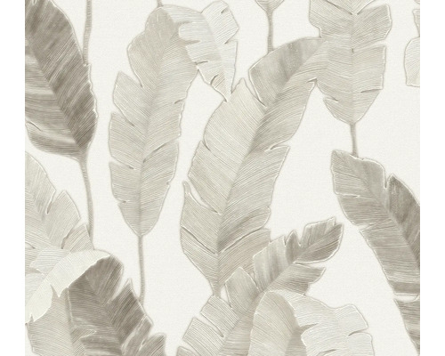 Papier peint intissé 39218-5 Metropolitan Stories 3 feuilles jungle blanc Papier peint intissé 39218-5 Metropolitan Stories 3 feuilles jungle blanc