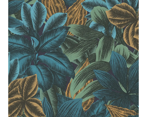 Papier peint intissé 39222-1 Metropolitan Stories 3 feuilles jungle bleu