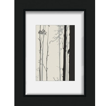 Gerahmtes Bild mit Waldmotiv