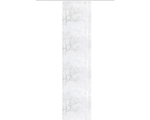 Flächenvorhang Baum grau 60x245 cm