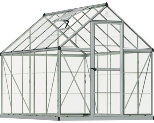 Serre avec porte et fenêtre