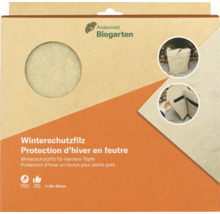 Andermatt Biogarten Winterschutzfilz für kleinere Töpfe, 30-40 cm
