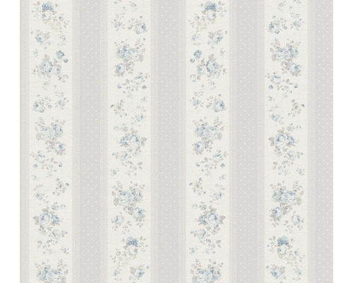 Papier peint intissé 39069-3 Maison Charme rayures gris